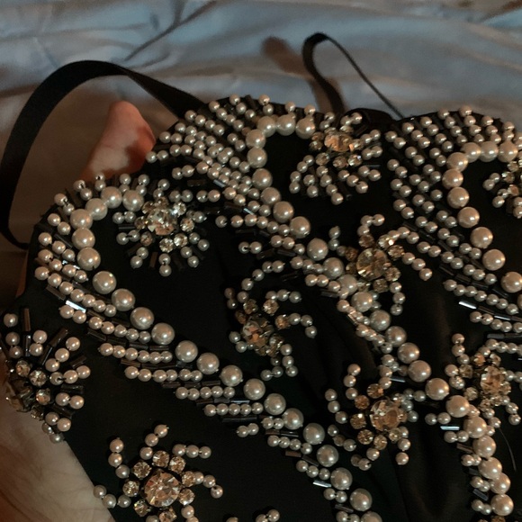 VINTAGE Express crop bustier size 1/2 - Picture 12 of 14